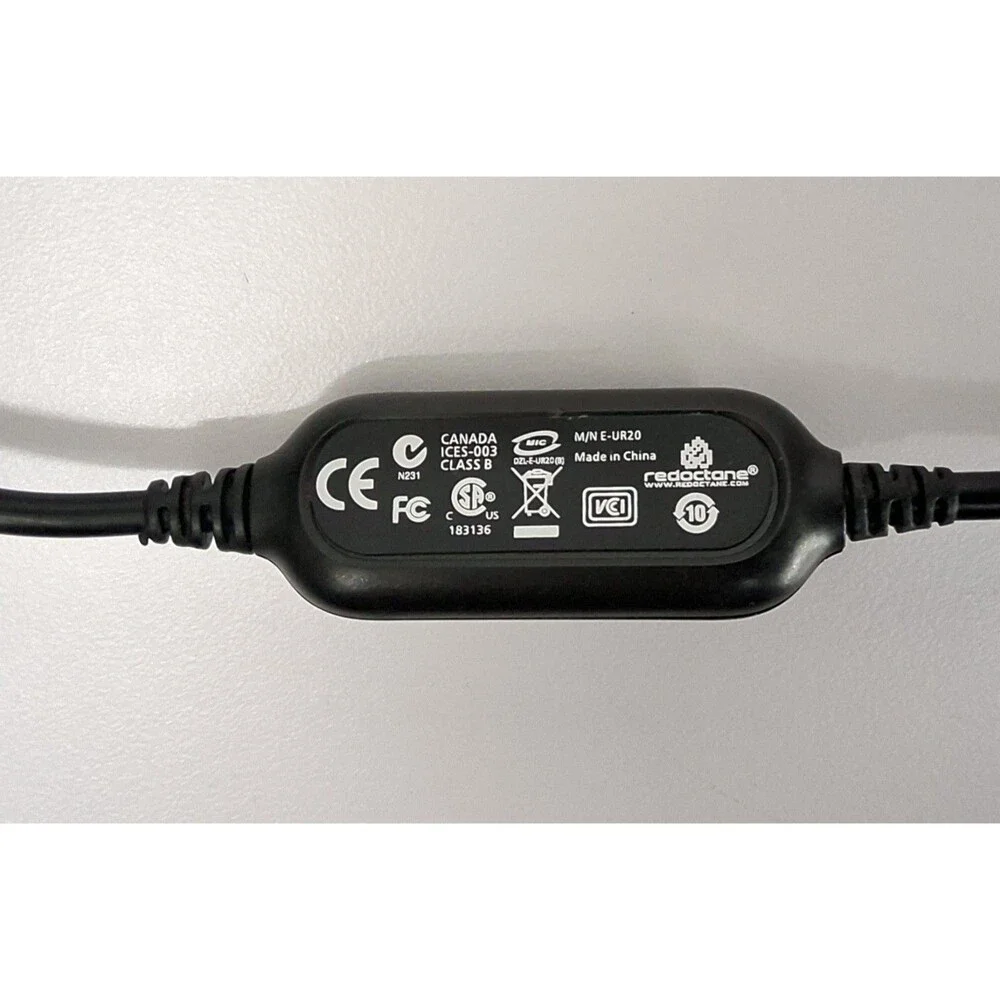 Guitar Hero Rock Band USB Microphone RedOctane E-UR20 Xbox 360 PS3 Wii PC TESTED